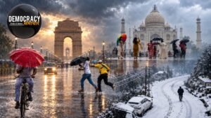 मॉनसून गया, फिर भी नहीं थमा बारिश का दौर – 12 अक्टूबर तक दिल्ली-UP समेत इन राज्यों में बरसेंगे बादल, पहाड़ों पर बर्फबारी से बढ़ेगी ठंड