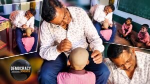 इटावा में सरकारी अध्यापक की गन्दी हरकत 1 मासूम के मुंडित सिर को बनाया तबला, वीडियो सोशल मीडिया पर किया वायरल